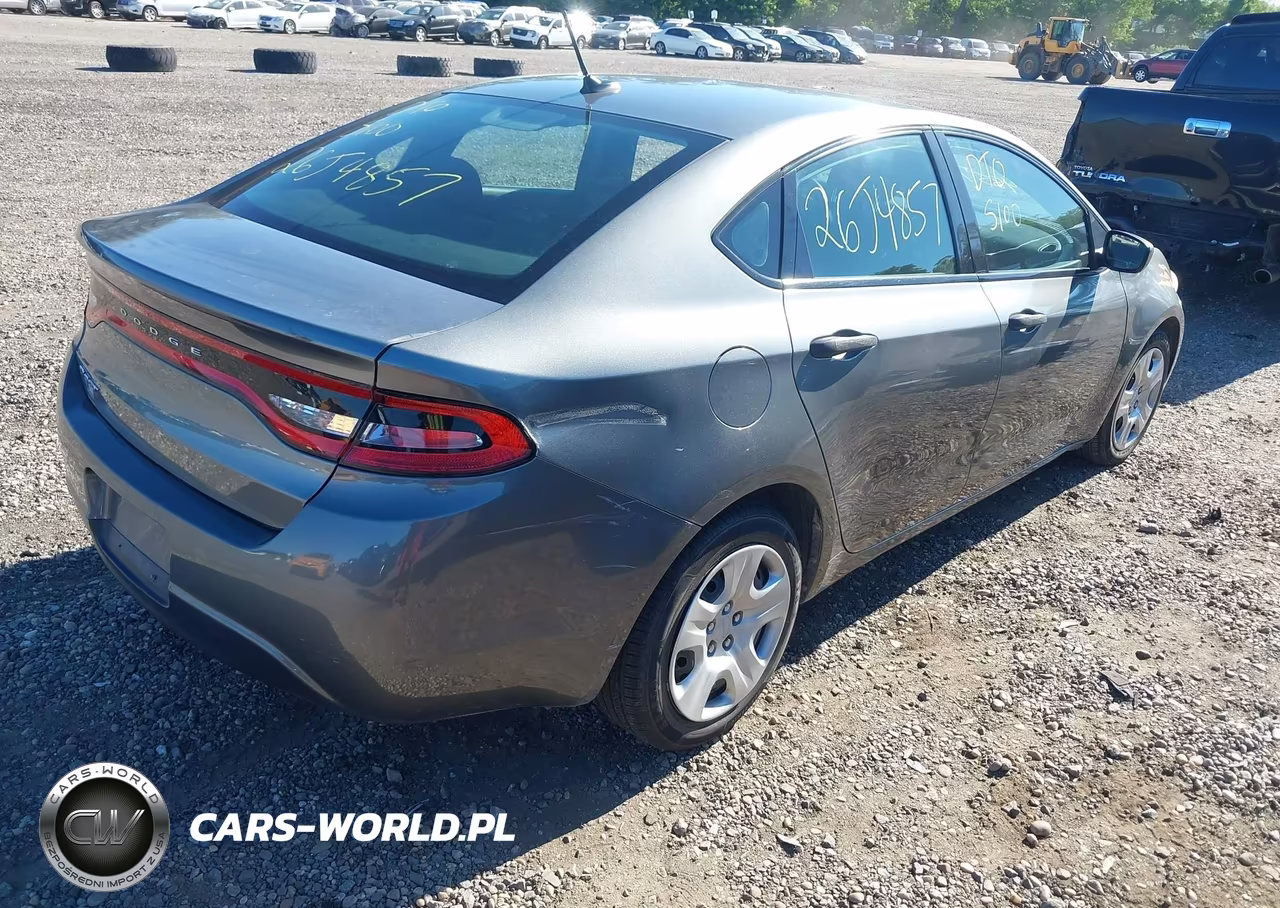 2013 Dodge Dart Se VIN:1C3CDFAA4DD251649 - 4