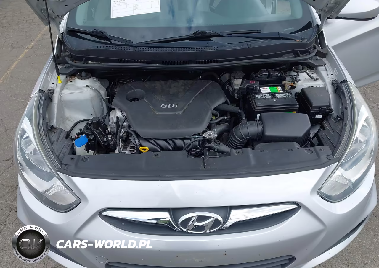 2014 Hyundai Accent Gls VIN:KMHCT4AE8EU729395 - 10