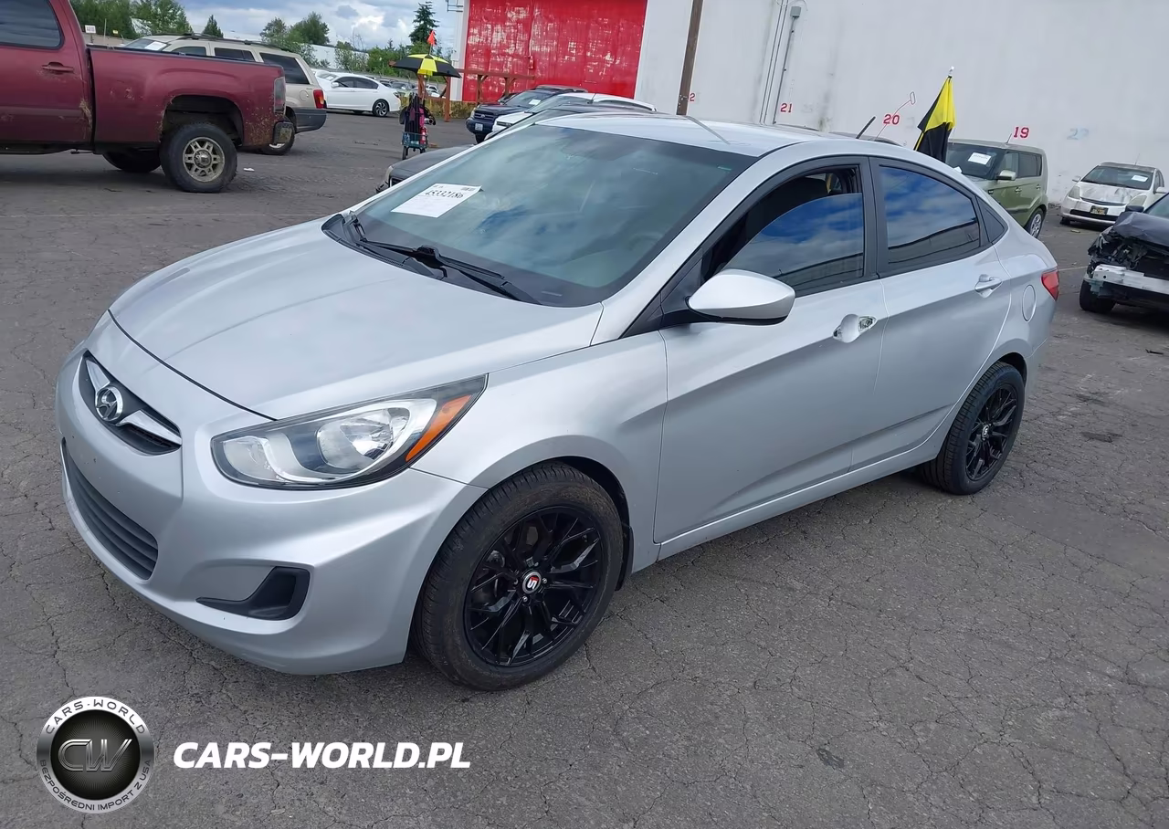 2014 Hyundai Accent Gls VIN:KMHCT4AE8EU729395 - 2