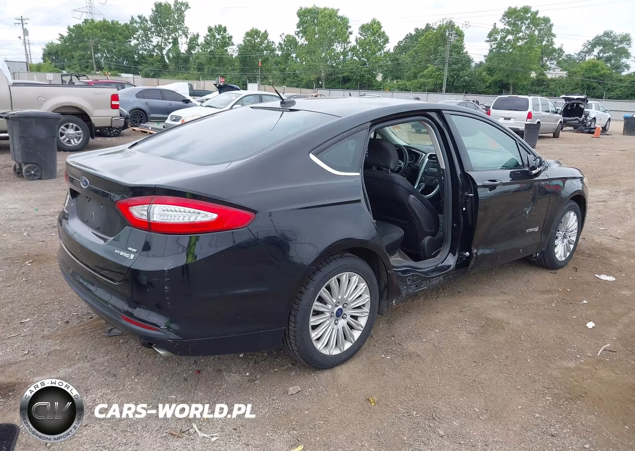 2016 Ford Fusion Hybrid Se VIN:3FA6P0LU1GR262758 - 4