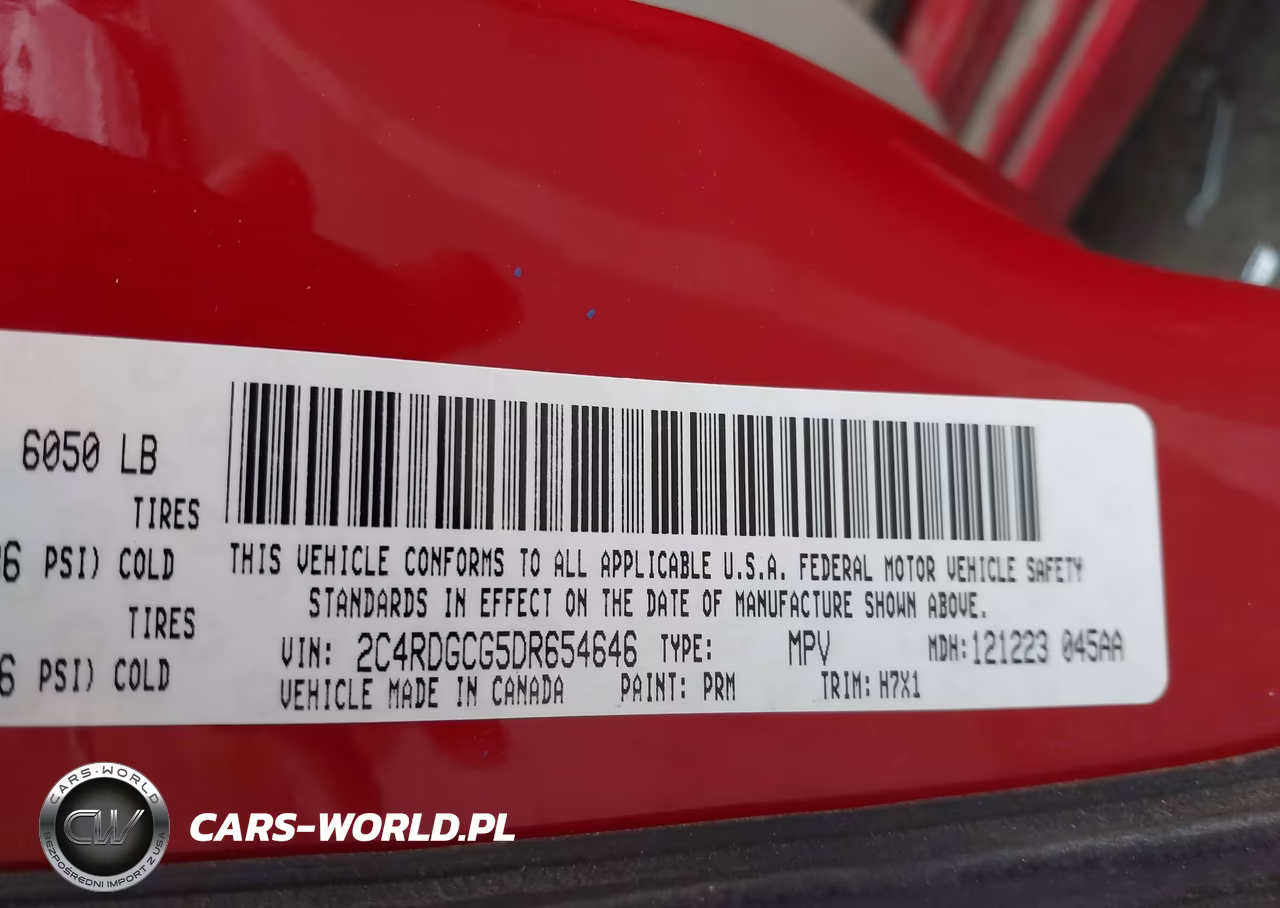 2013 Dodge Grand Caravan Sxt VIN:2C4RDGCG5DR654646 - 9