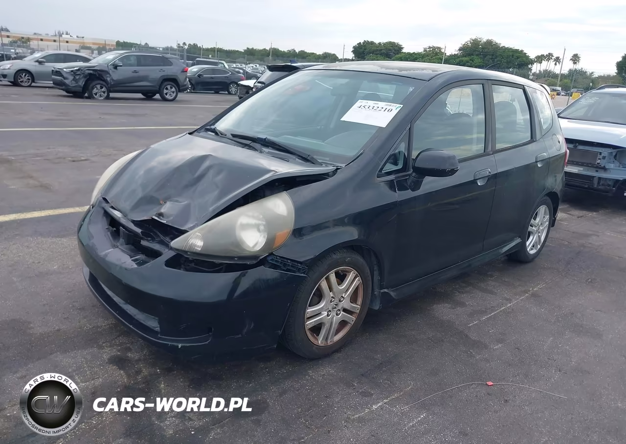 2008 Honda Fit Sport VIN:JHMGD38688S028835 - 2
