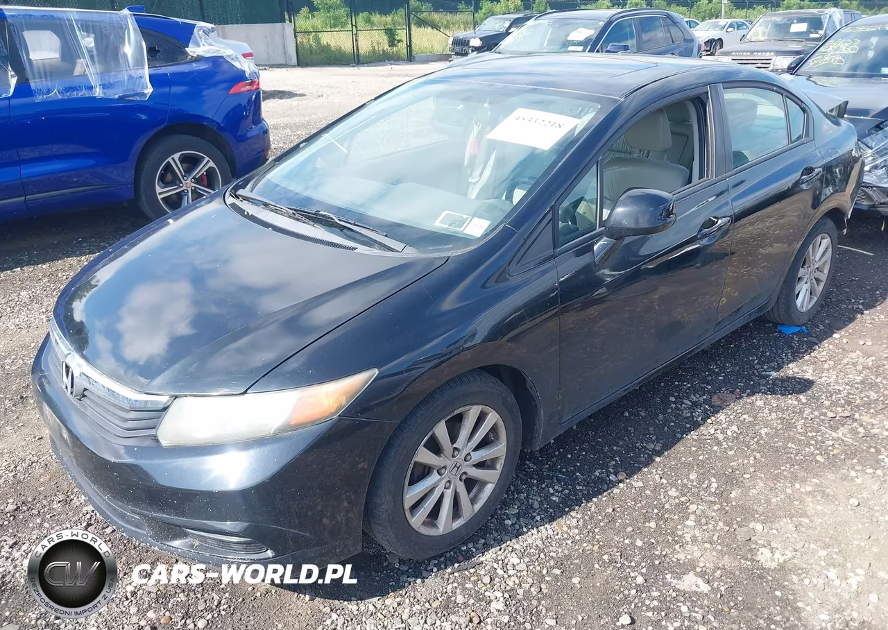 2012 Honda Civic Ex-L VIN:19XFB2F9XCE301277 - 2