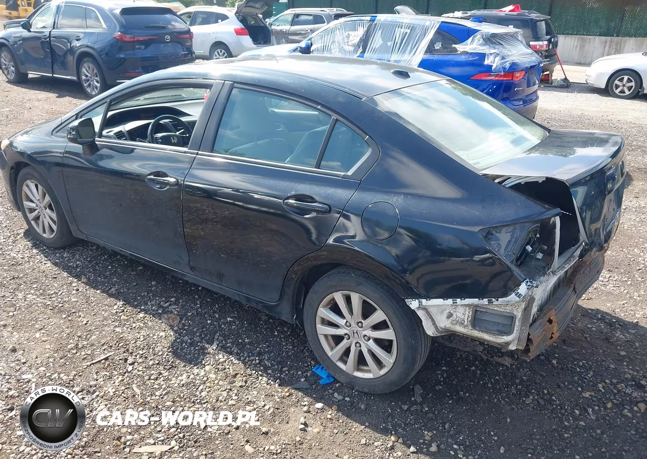 2012 Honda Civic Ex-L VIN:19XFB2F9XCE301277 - 3