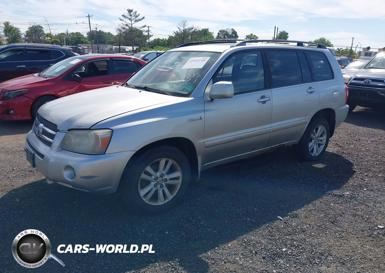 2006 Toyota Highlander Hybrid V6 VIN:JTEEW21A560026282 - 2