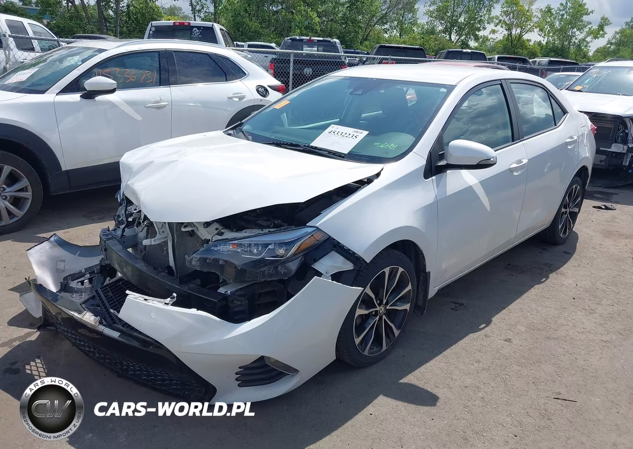 2019 Toyota Corolla Se VIN:2T1BURHE9KC187314 - 2