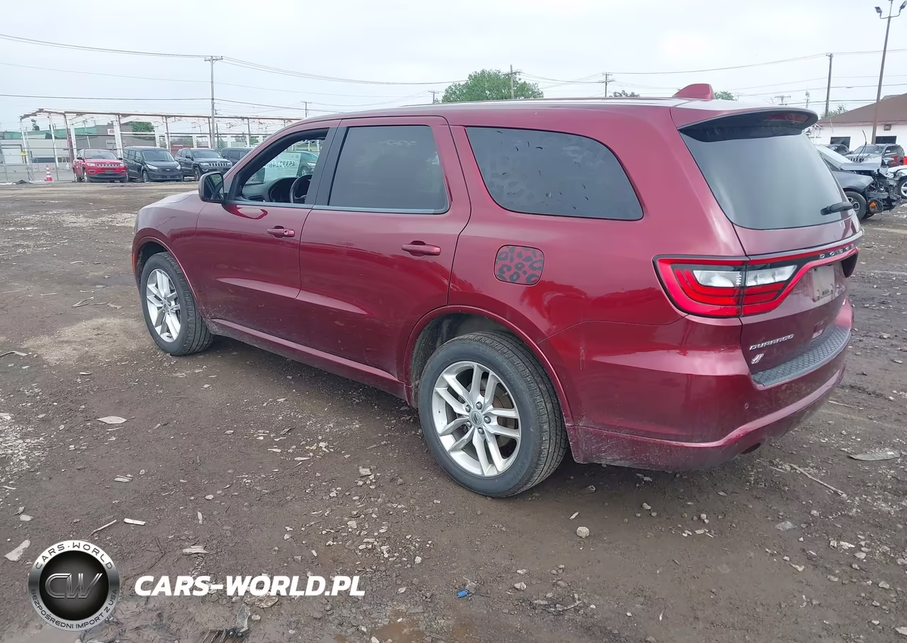 2022 Dodge Durango Gt Awd VIN:1C4RDJDGXNC134450 - 3