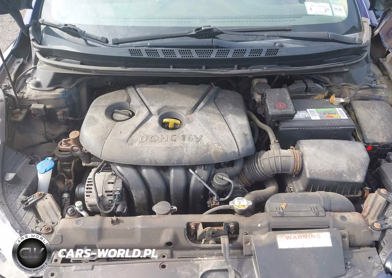 2013 Hyundai Elantra Gls VIN:5NPDH4AE7DH451298 - 10