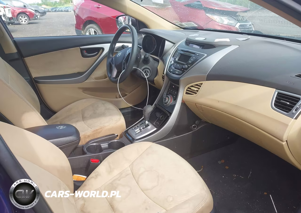 2013 Hyundai Elantra Gls VIN:5NPDH4AE7DH451298 - 5