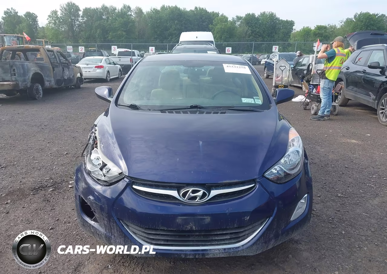 2013 Hyundai Elantra Gls VIN:5NPDH4AE7DH451298 - 6