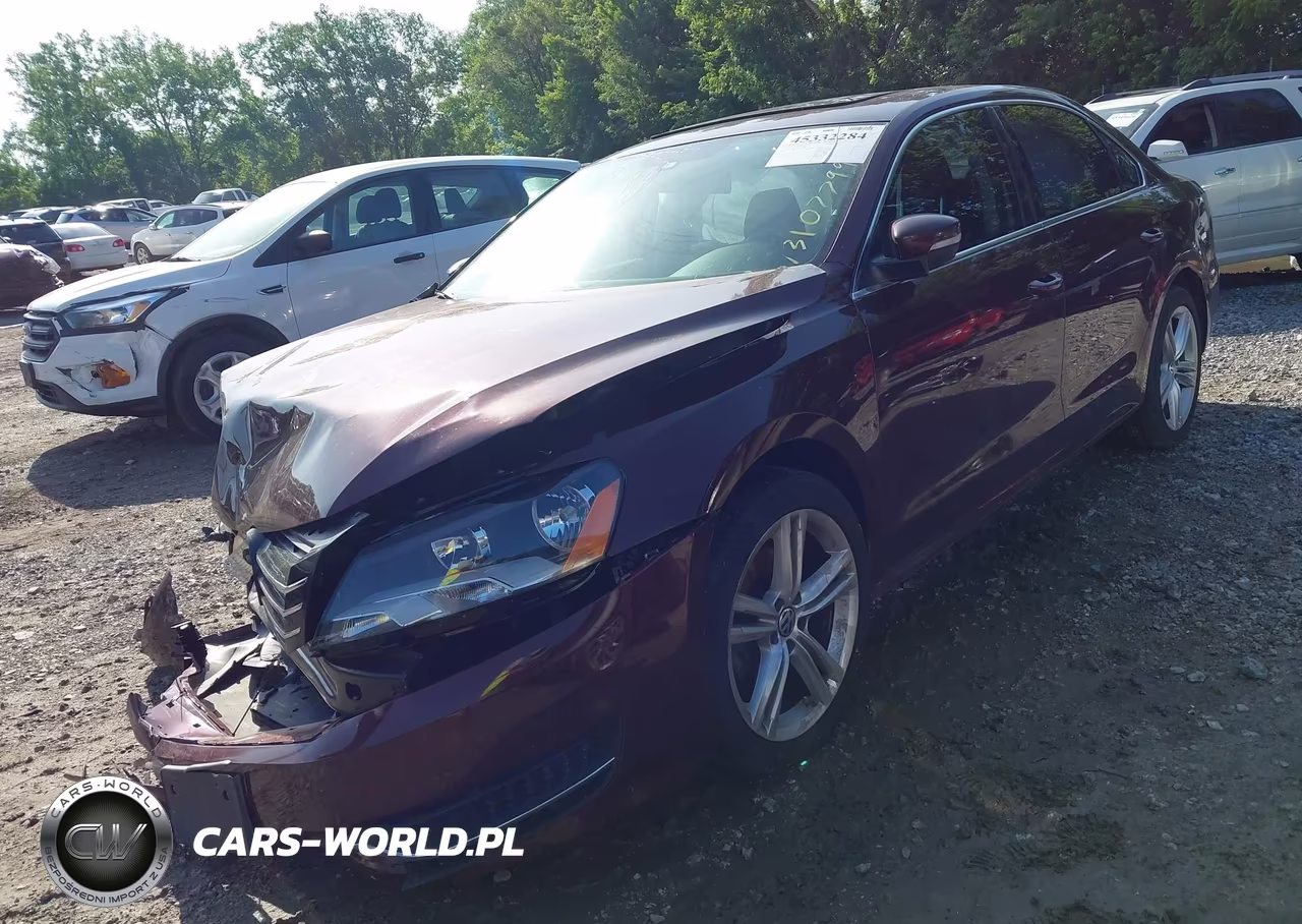 2014 Volkswagen Passat 1.8T Se VIN:1VWBT7A30EC077990 - 2
