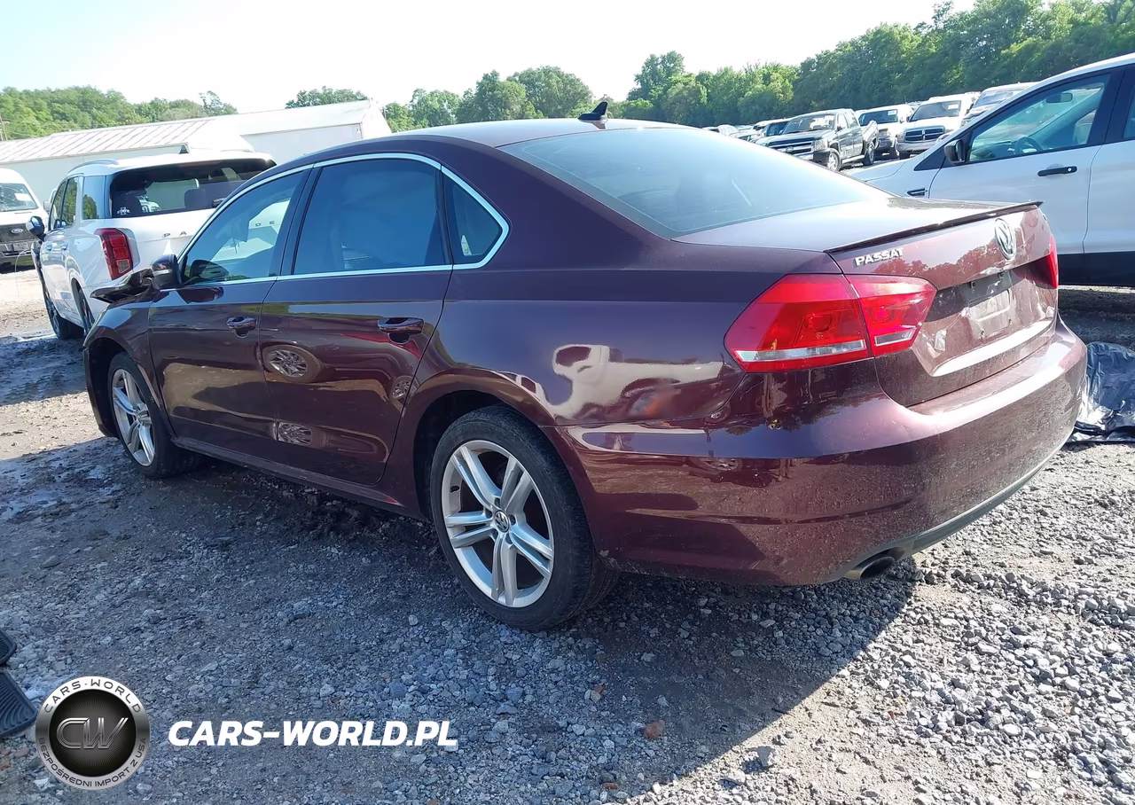 2014 Volkswagen Passat 1.8T Se VIN:1VWBT7A30EC077990 - 3