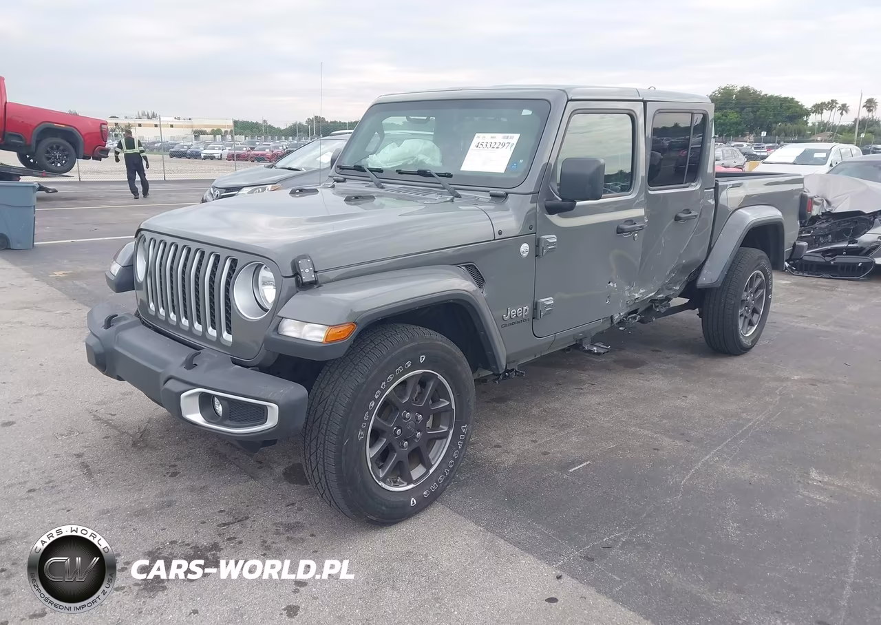 2021 Jeep Gladiator Overland 4X4 VIN:1C6HJTFGXML507084 - 2