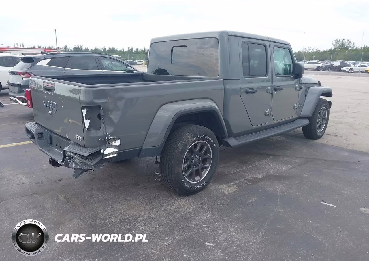 2021 Jeep Gladiator Overland 4X4 VIN:1C6HJTFGXML507084 - 4