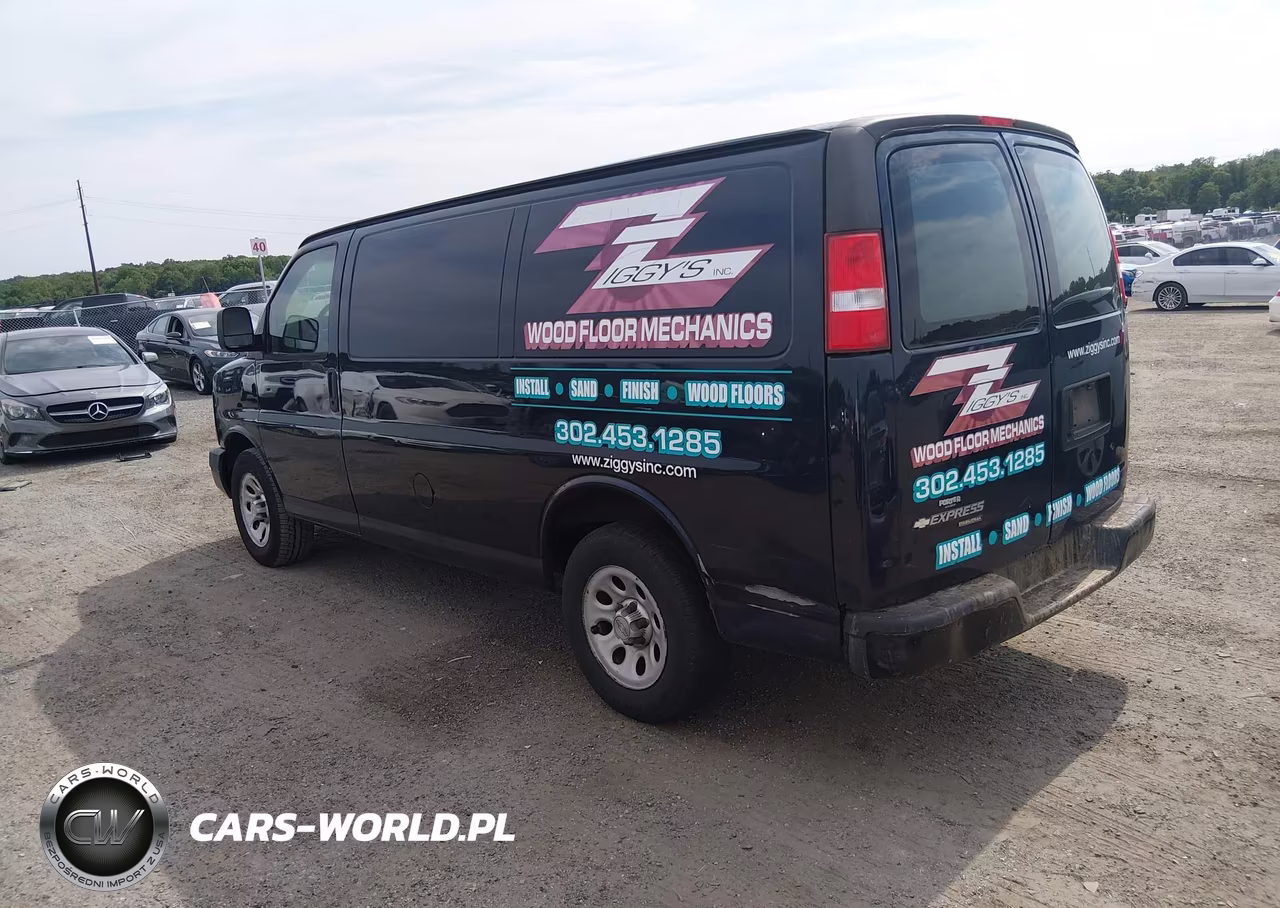 2013 Chevrolet Express 1500 Work Van VIN:1GCSGAFX6D1155876 - 3