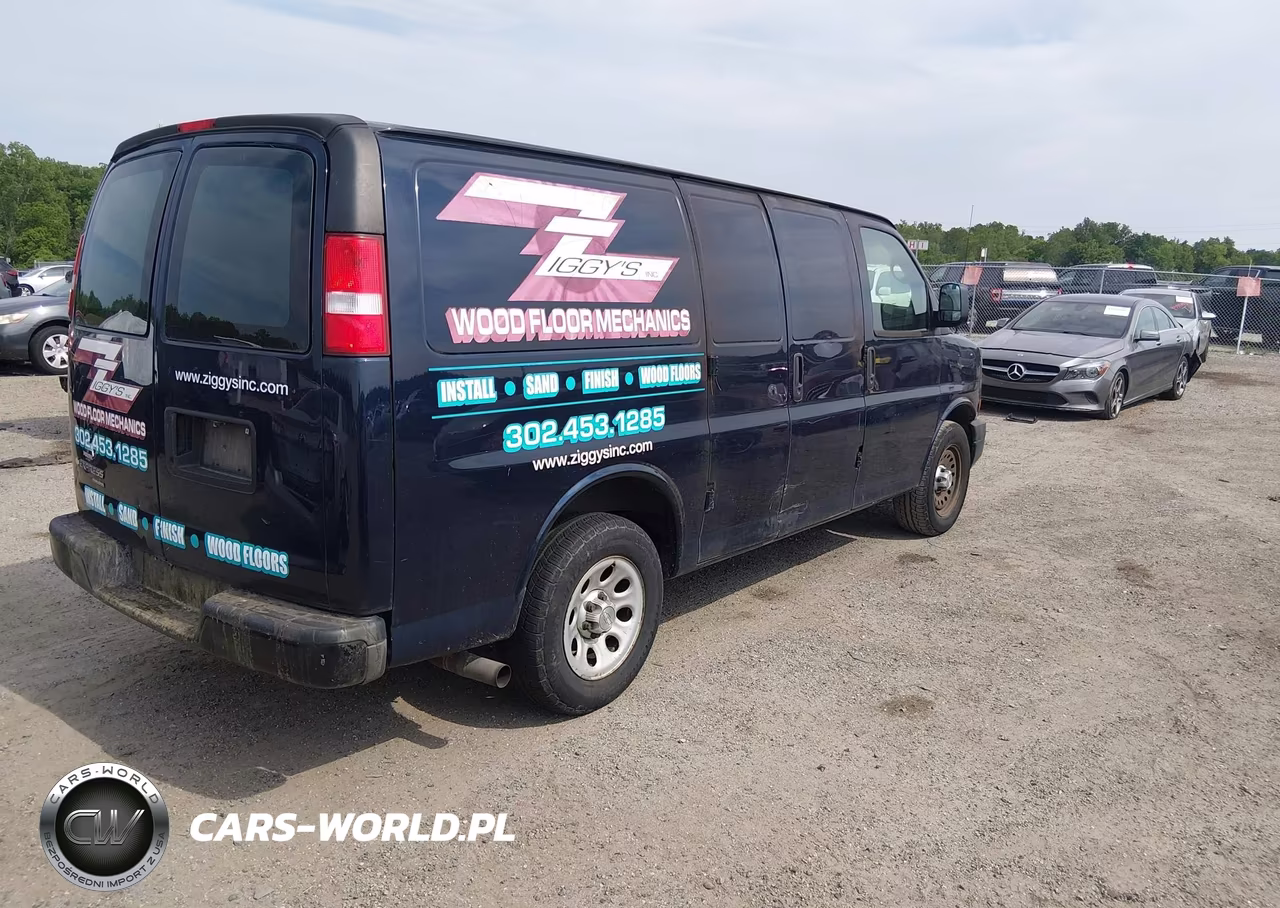 2013 Chevrolet Express 1500 Work Van VIN:1GCSGAFX6D1155876 - 4