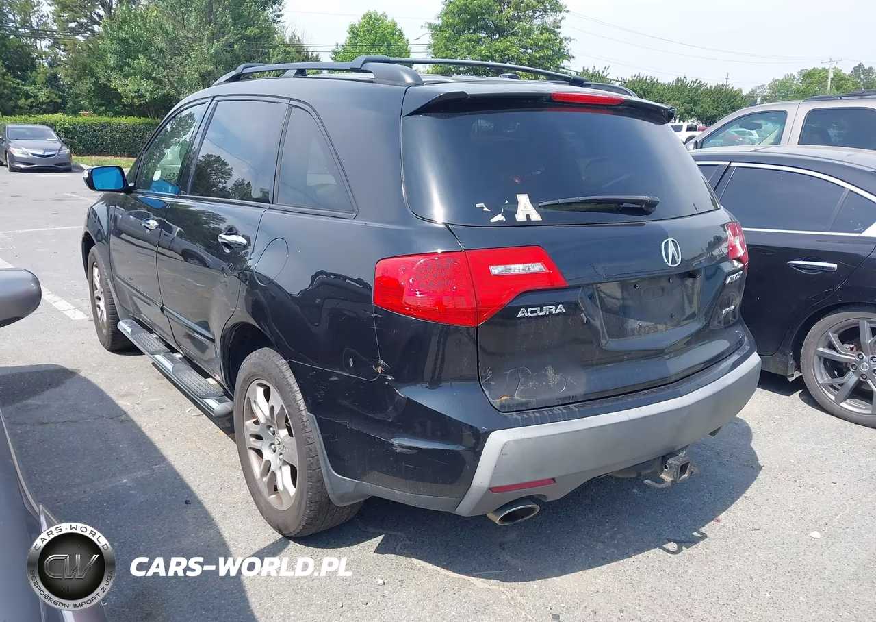 2008 Acura Mdx Technology Package VIN:2HNYD28318H539827 - 3