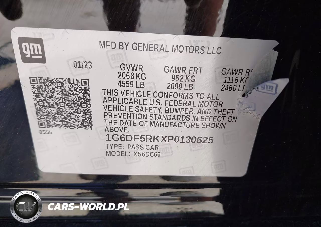 2023 Cadillac Ct4 Premium Luxury VIN:1G6DF5RKXP0130625 - 9