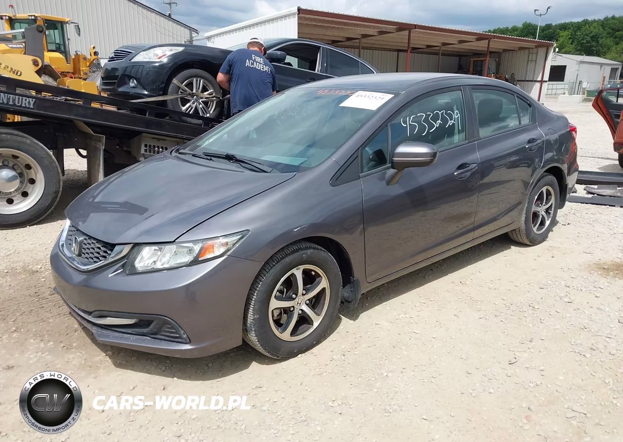 2015 Honda Civic Se VIN:19XFB2F72FE007505 - 2