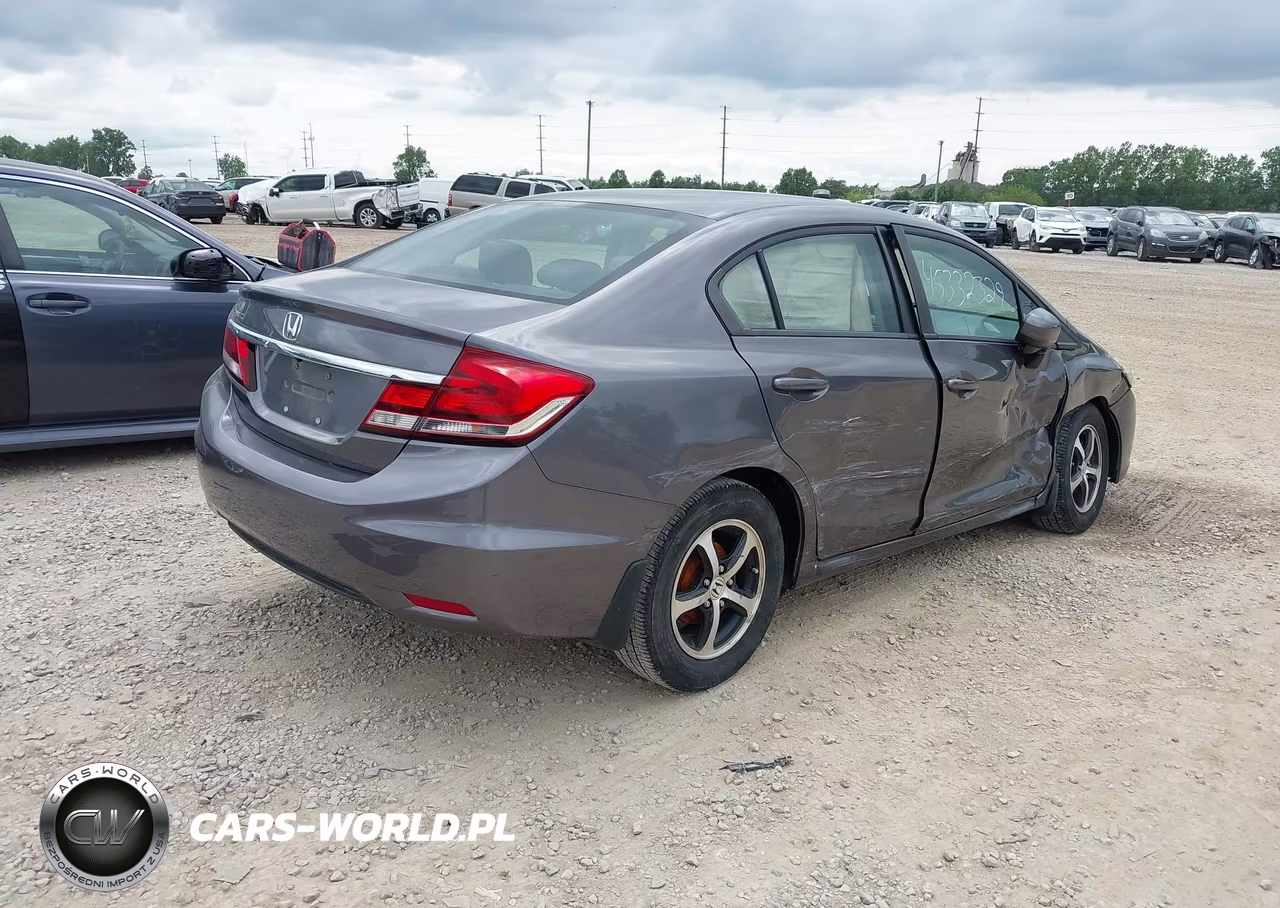 2015 Honda Civic Se VIN:19XFB2F72FE007505 - 4
