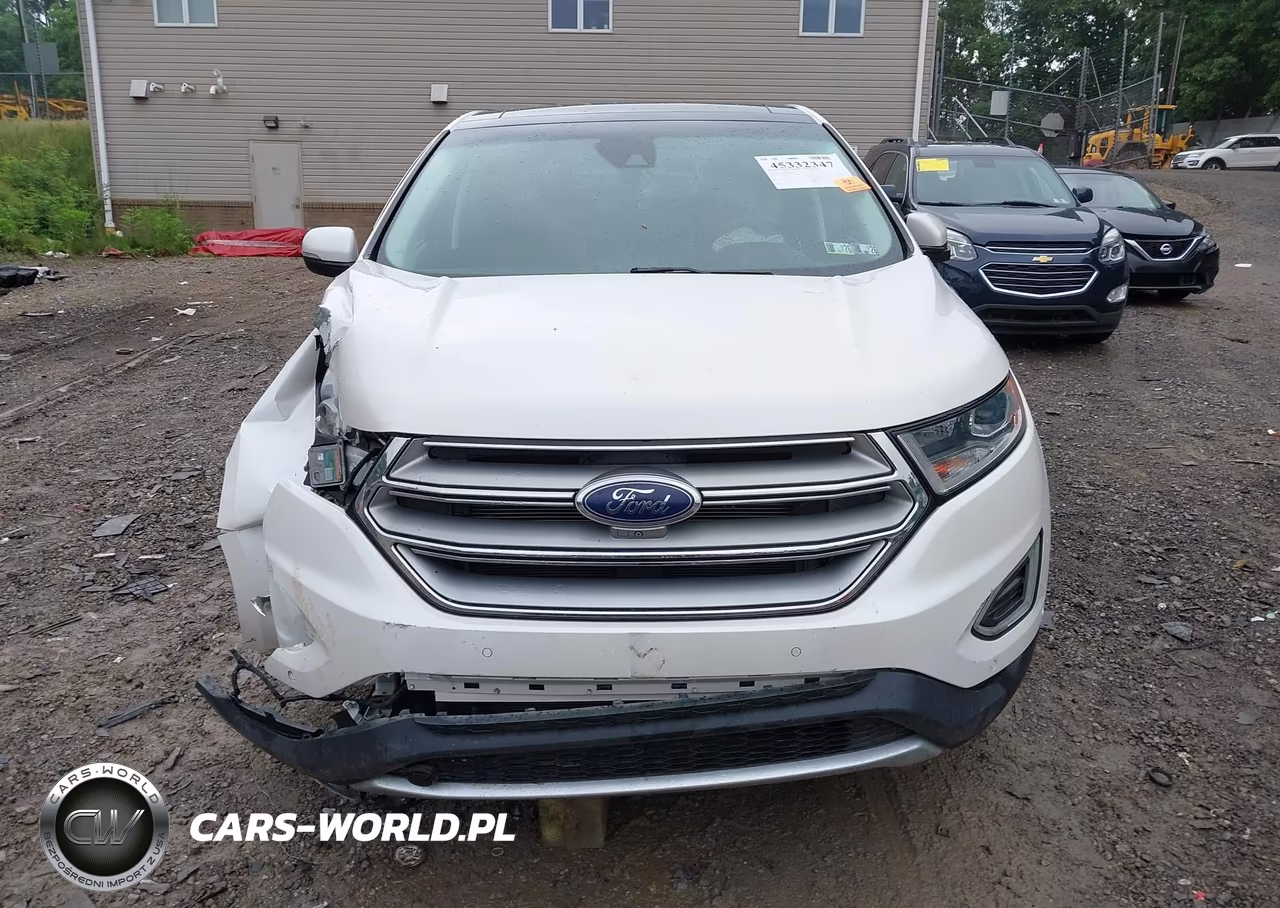 2017 Ford Edge Titanium VIN:2FMPK4K86HBB95028 - 12