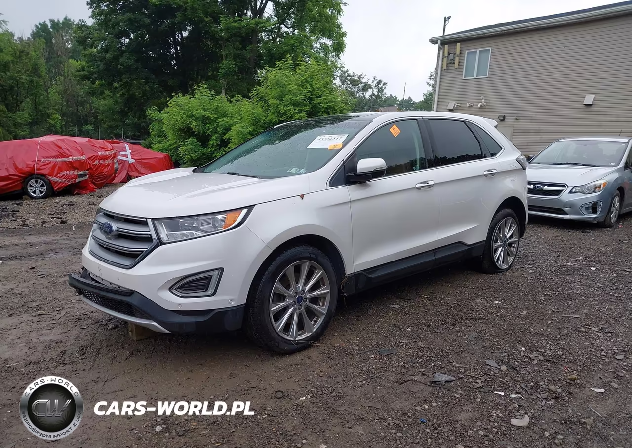2017 Ford Edge Titanium VIN:2FMPK4K86HBB95028 - 2