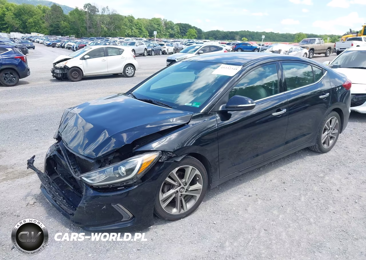 2017 Hyundai Elantra Se VIN:5NPD84LF9HH013796 - 2