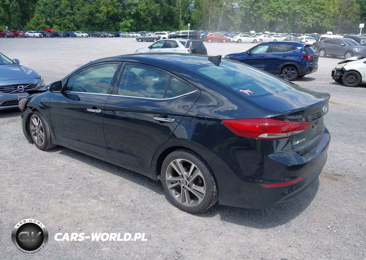 2017 Hyundai Elantra Se VIN:5NPD84LF9HH013796 - 3