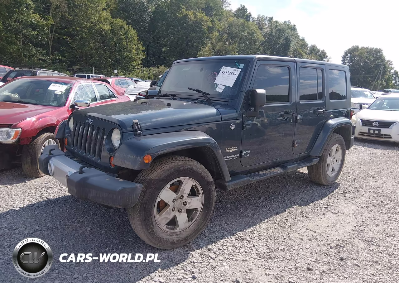 2008 Jeep Wrangler Unlimited Sahara VIN:1J4GA59198L520898 - 2