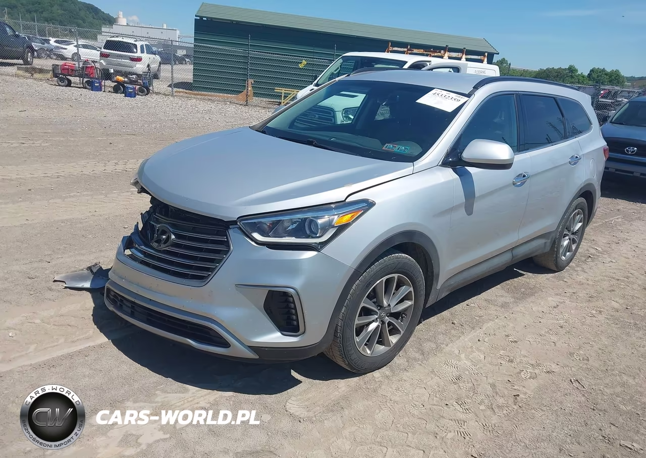 2017 Hyundai Santa Fe Se VIN:KM8SMDHF9HU215437 - 2