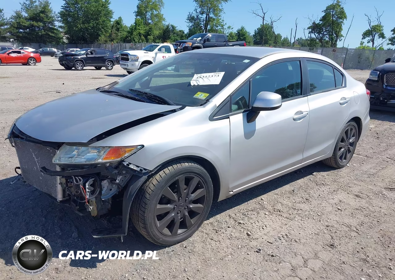 2013 Honda Civic Lx VIN:2HGFB2F56DH593367 - 2