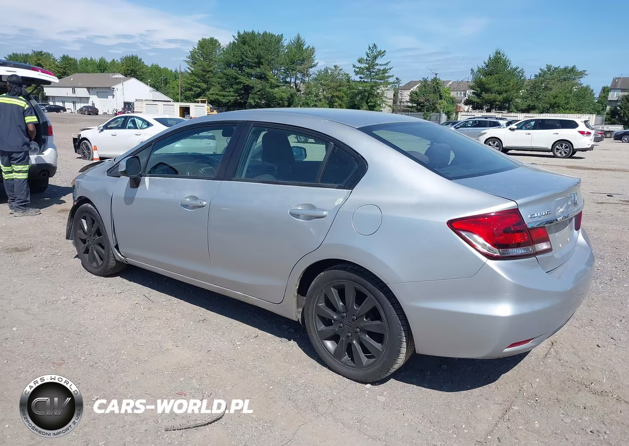 2013 Honda Civic Lx VIN:2HGFB2F56DH593367 - 3