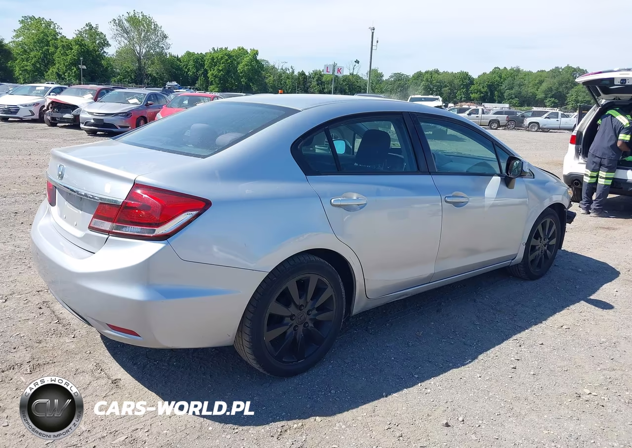 2013 Honda Civic Lx VIN:2HGFB2F56DH593367 - 4