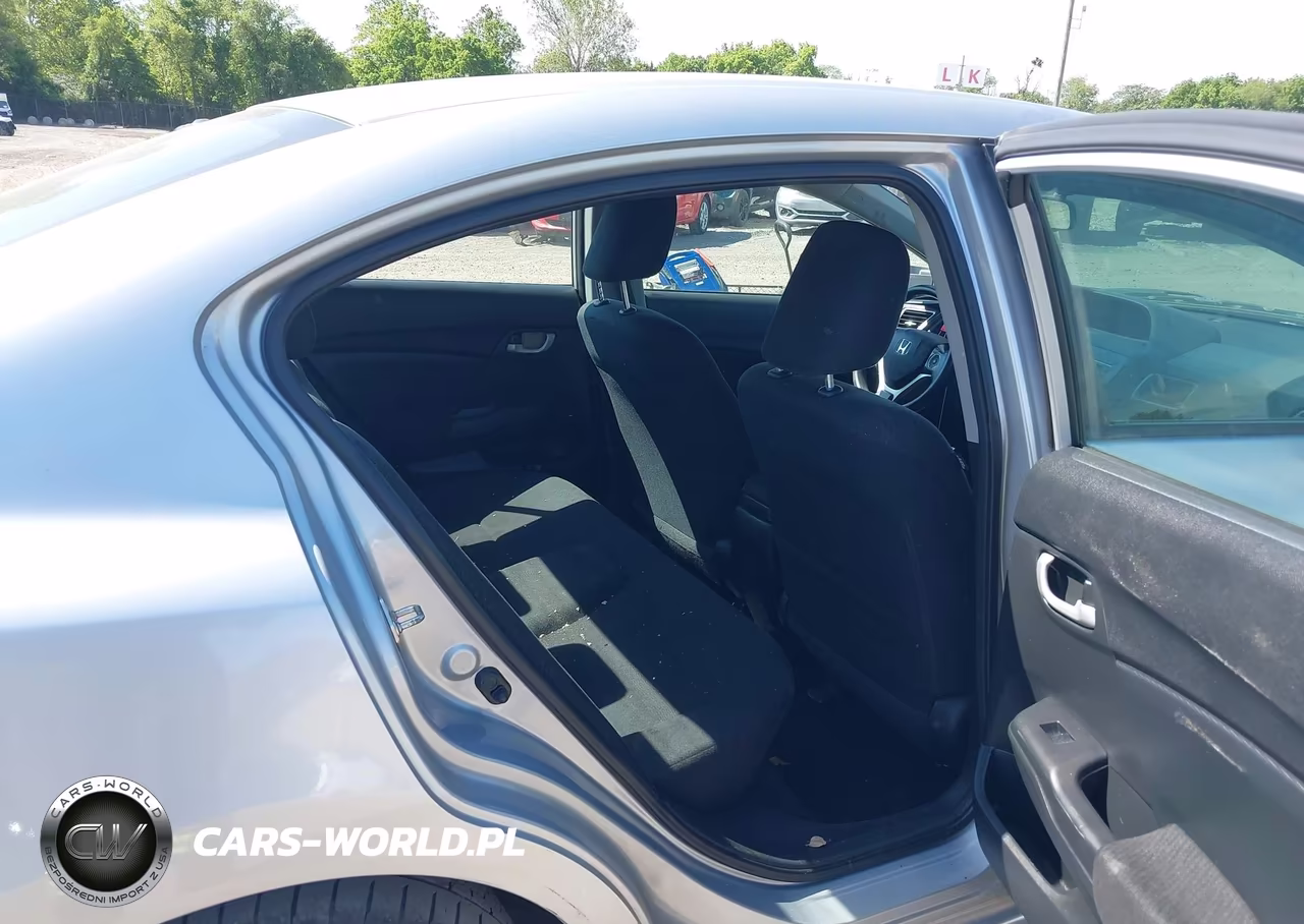 2013 Honda Civic Lx VIN:2HGFB2F56DH593367 - 8