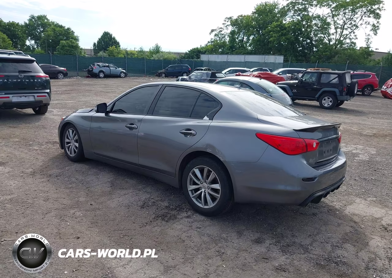 2016 Infiniti Q50 2.0T Premium VIN:JN1CV7AR2GM253251 - 3