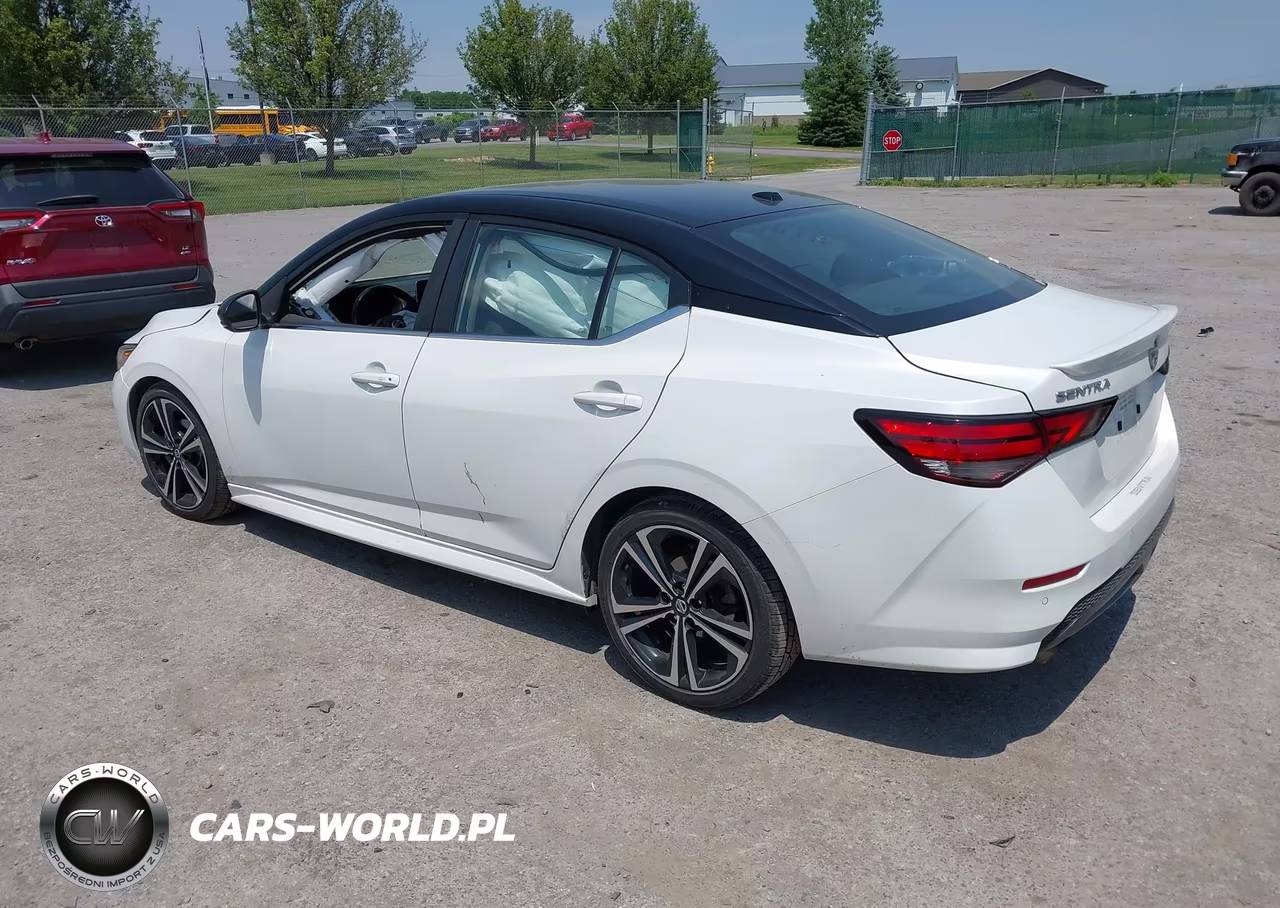 2020 Nissan Sentra Sr Xtronic Cvt VIN:3N1AB8DV9LY300359 - 3