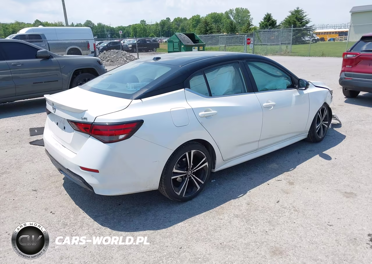 2020 Nissan Sentra Sr Xtronic Cvt VIN:3N1AB8DV9LY300359 - 4