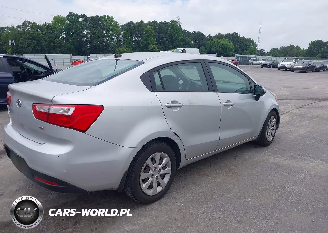 2012 Kia Rio Lx VIN:KNADM4A35C6049120 - 4