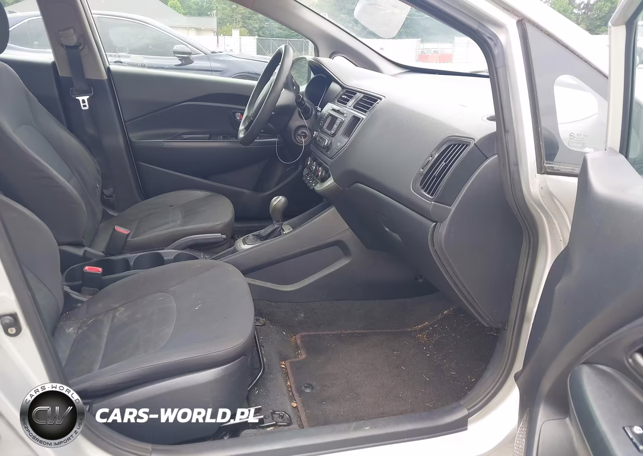 2012 Kia Rio Lx VIN:KNADM4A35C6049120 - 5