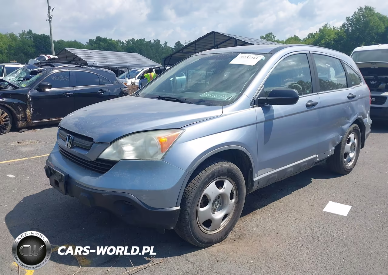 2009 Honda Cr-V Lx VIN:5J6RE483X9L026528 - 2