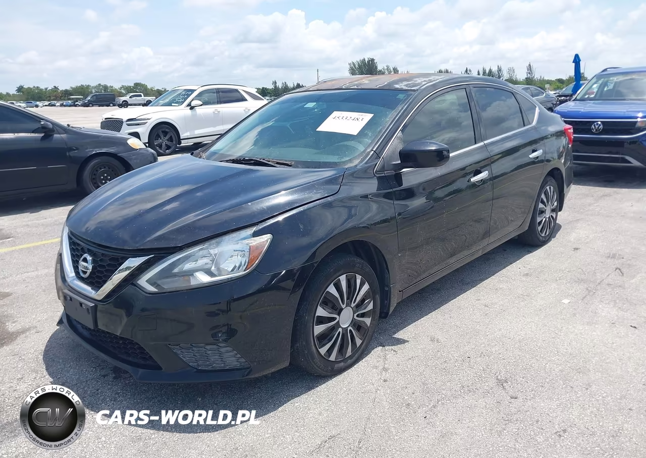 2016 Nissan Sentra Sv VIN:3N1AB7AP5GY217551 - 2