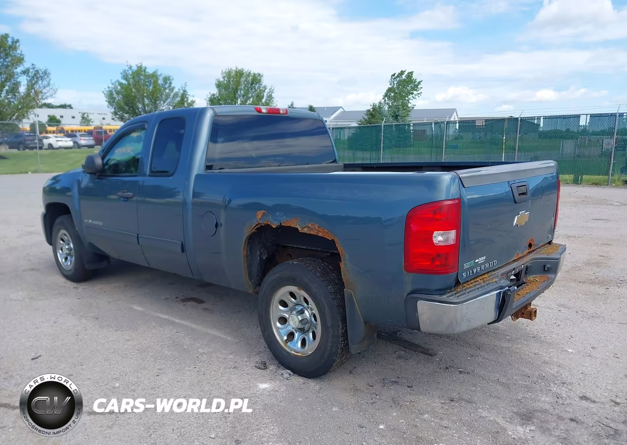 2010 Chevrolet Silverado 1500 Ls VIN:1GCSCREA5AZ102672 - 3