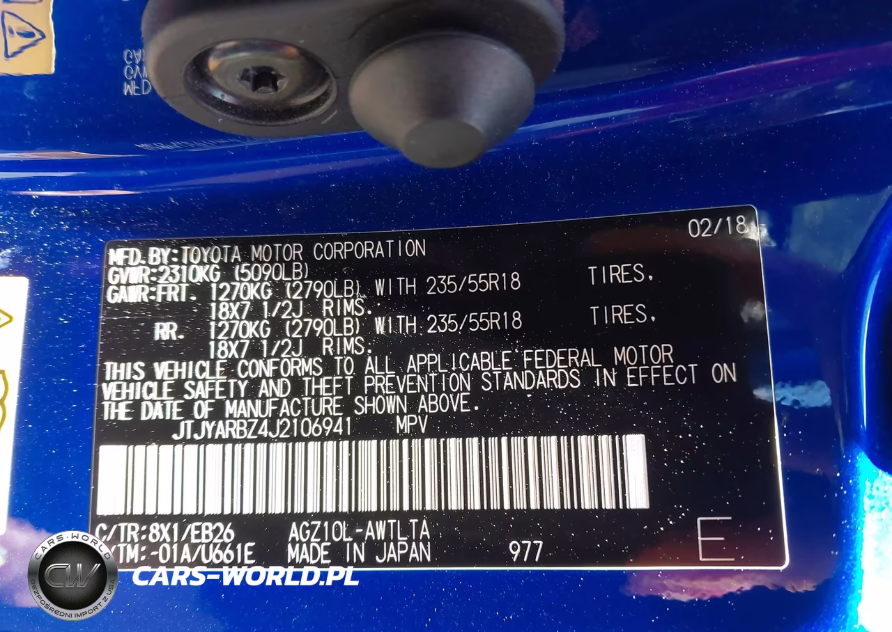 2018 Lexus Nx 300 F Sport VIN:JTJYARBZ4J2106941 - 9
