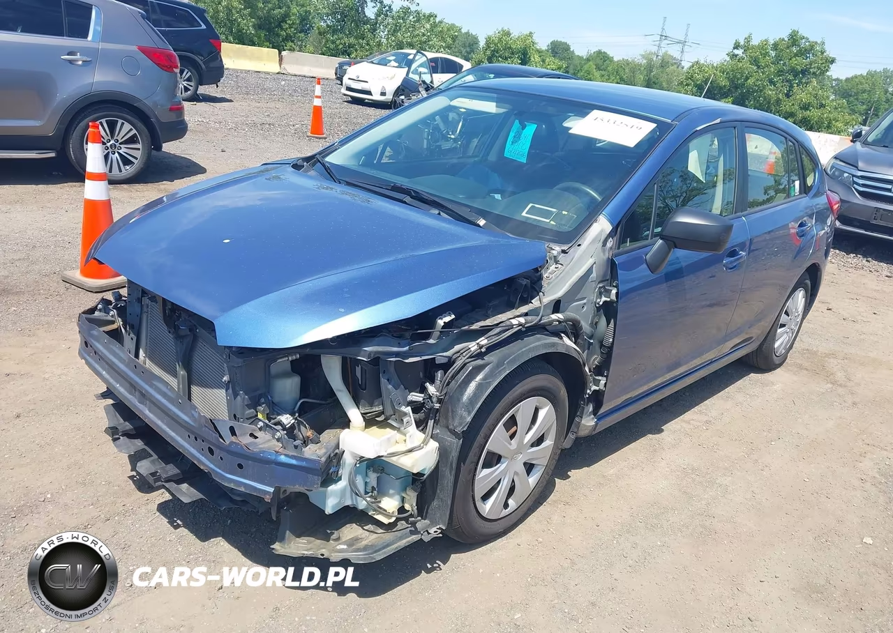 2016 Subaru Impreza 2.0I VIN:JF1GPAA66G8331234 - 2