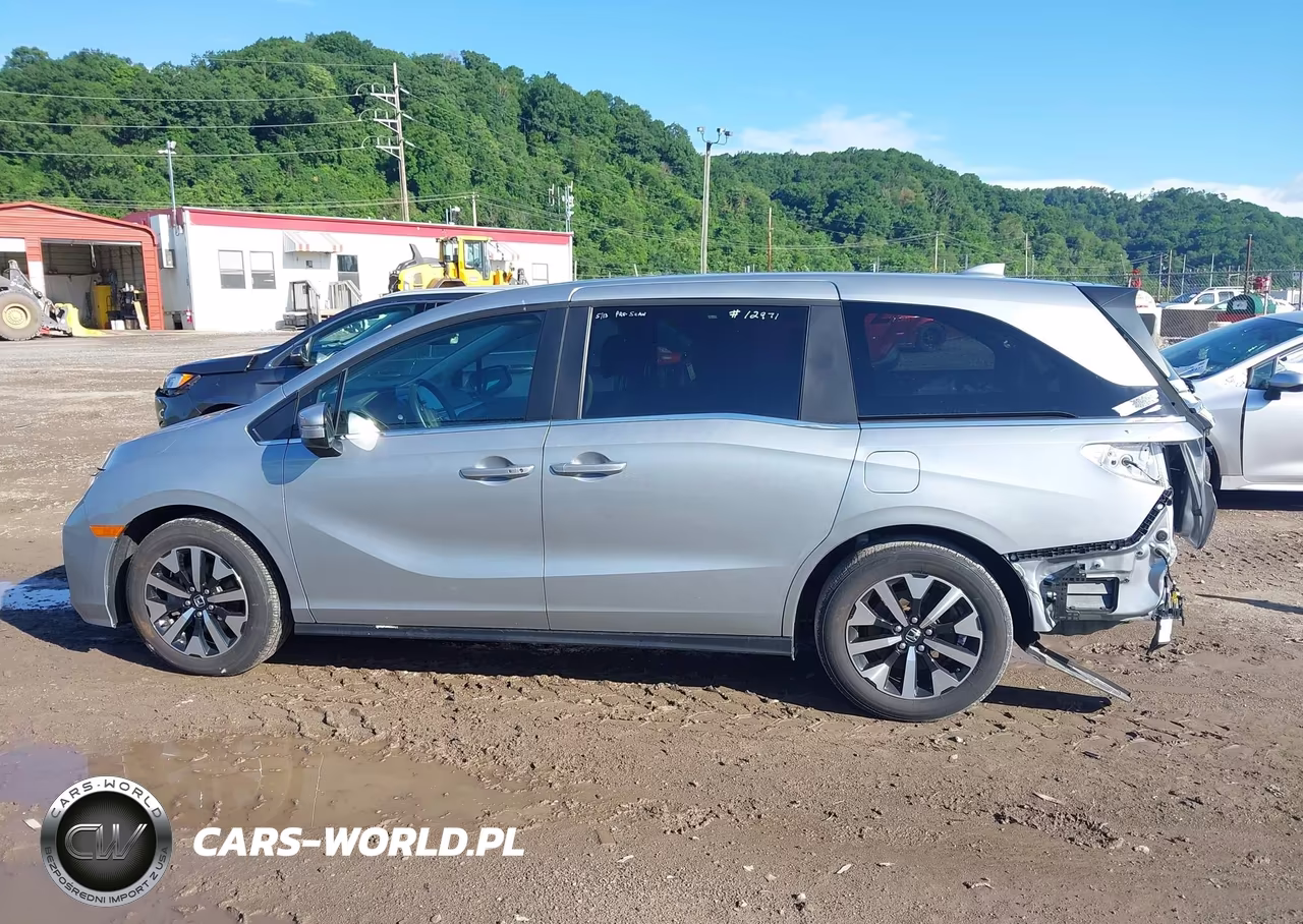 2025 Honda Odyssey Ex-L VIN:5FNRL6H68SB015103 - 14