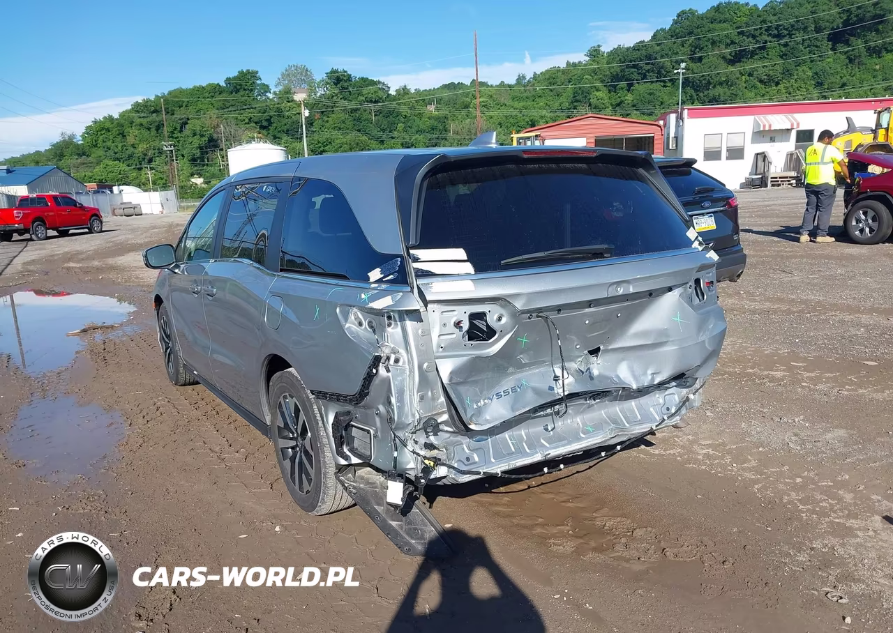 2025 Honda Odyssey Ex-L VIN:5FNRL6H68SB015103 - 3