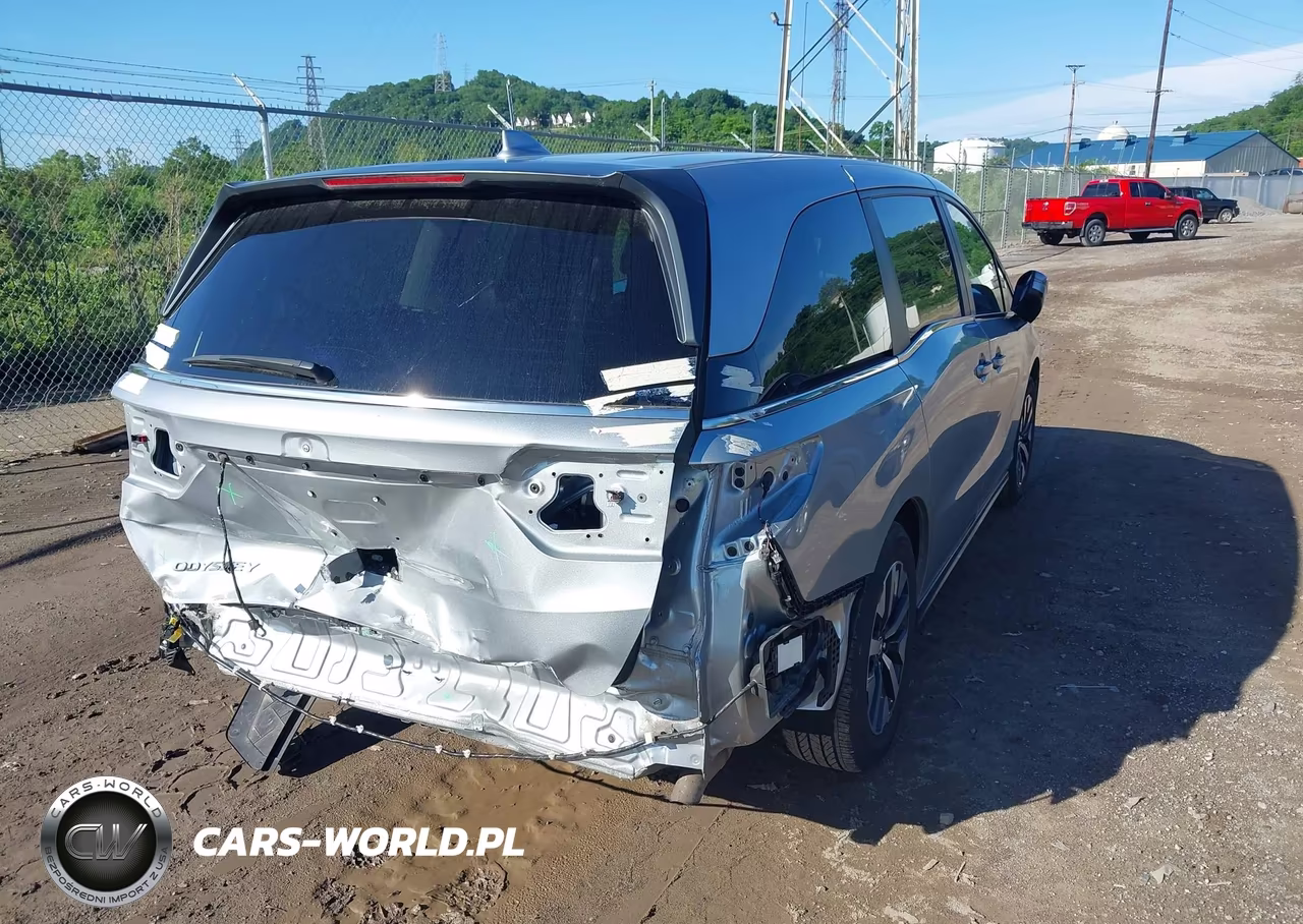2025 Honda Odyssey Ex-L VIN:5FNRL6H68SB015103 - 4