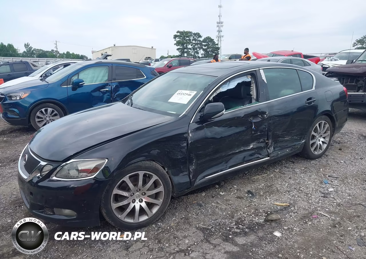 2008 Lexus Gs 460 VIN:JTHBL96S585001929 - 2