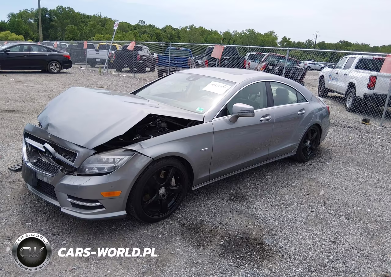 2012 Mercedes-Benz Cls 550 VIN:WDDLJ7DBXCA051976 - 2
