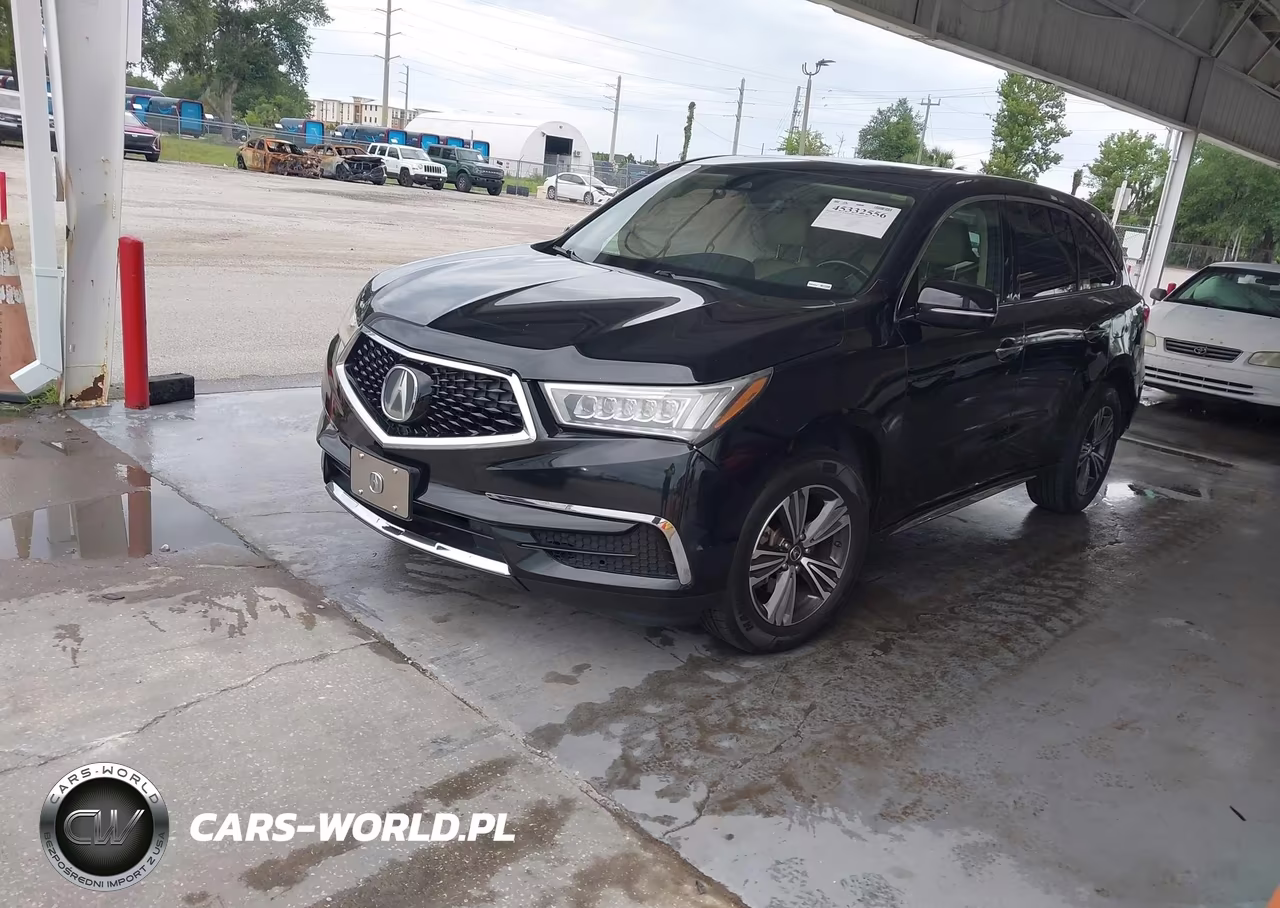 2017 Acura Mdx VIN:5FRYD4H39HB003701 - 2